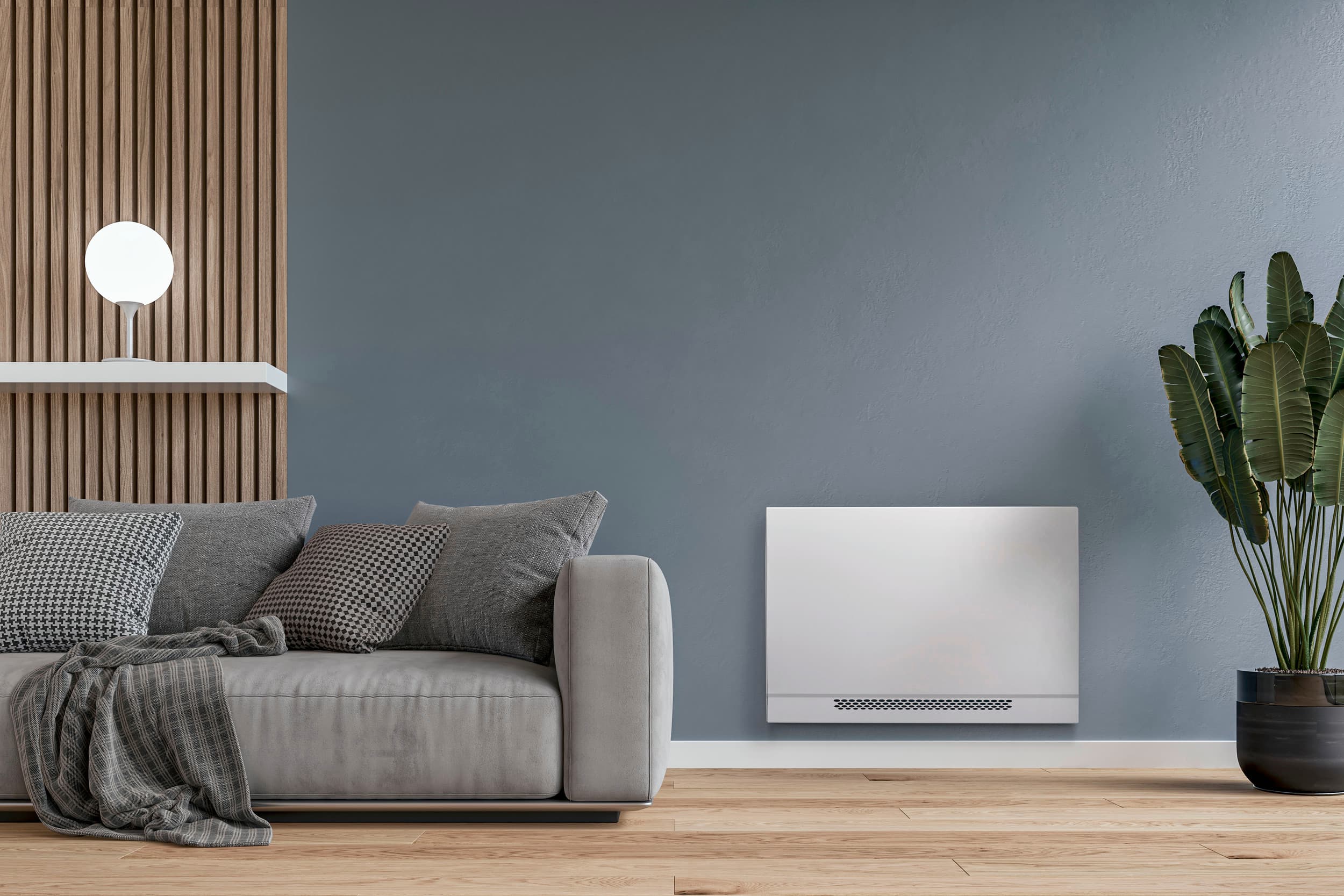Consola aroVAIR plus en un salón