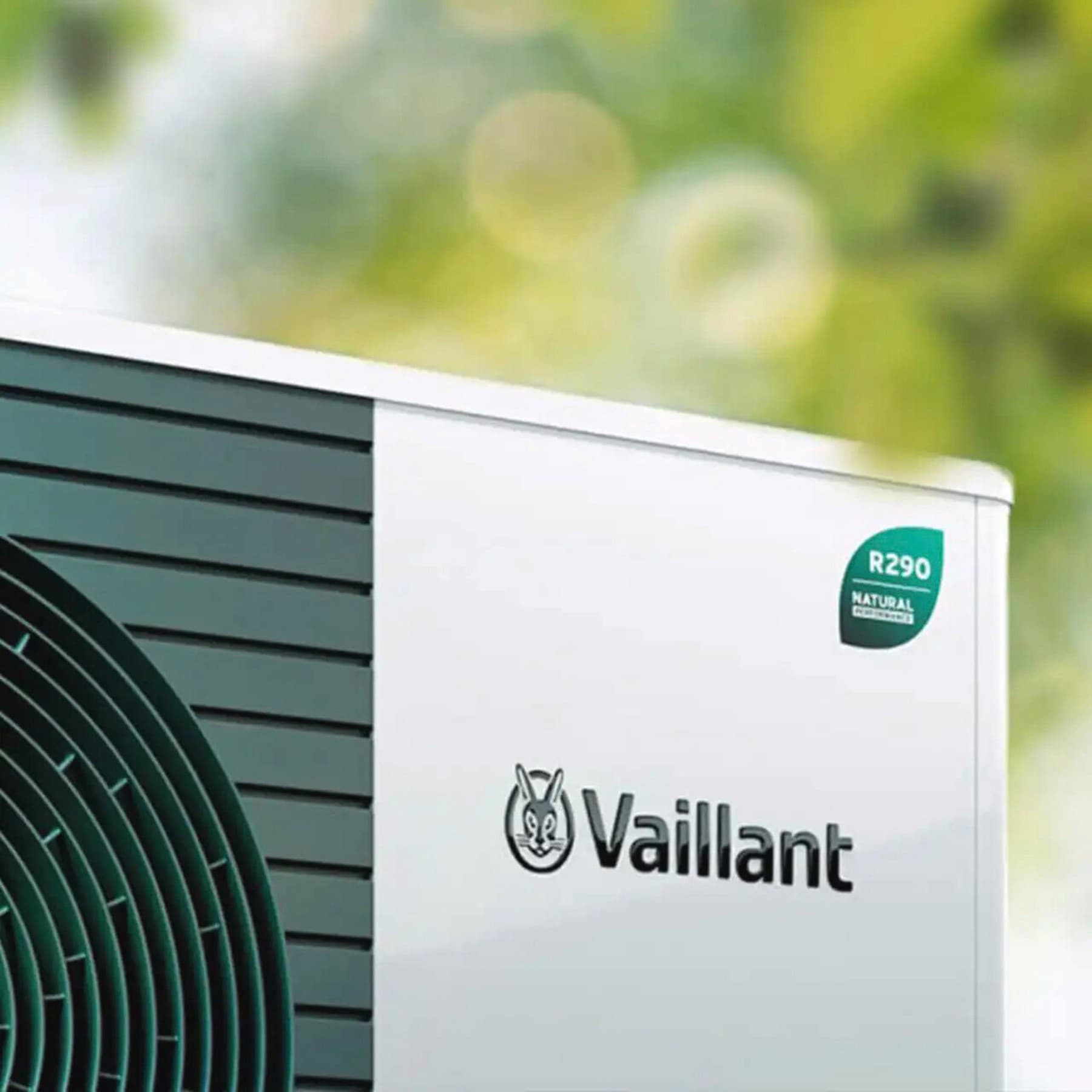 Bomba de calor Vaillant aroTHERM Split plus con refrigerante natural.