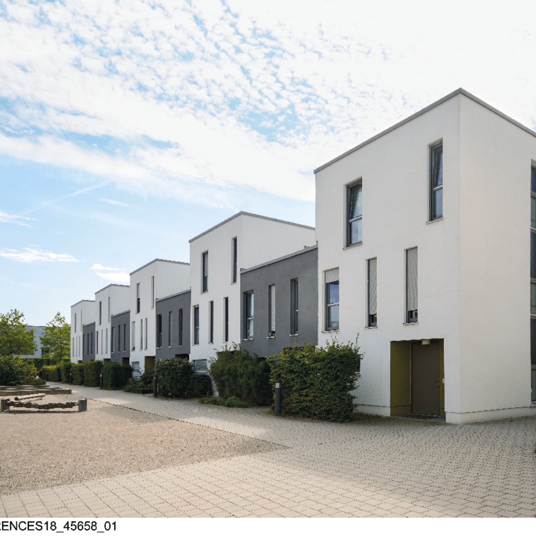 Casas adosadas de nueva construcción