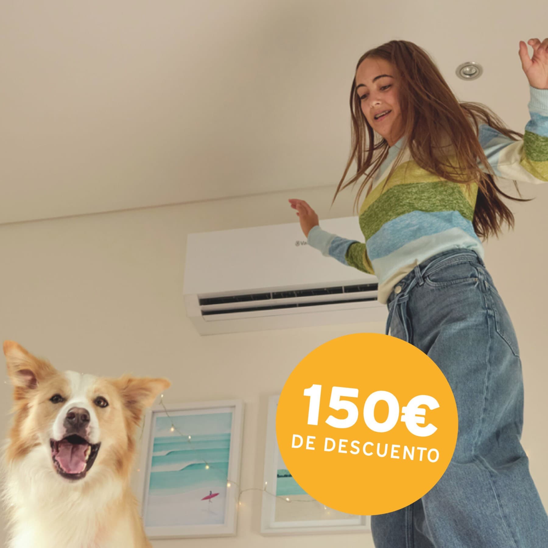 Promoción aire acondicionado.