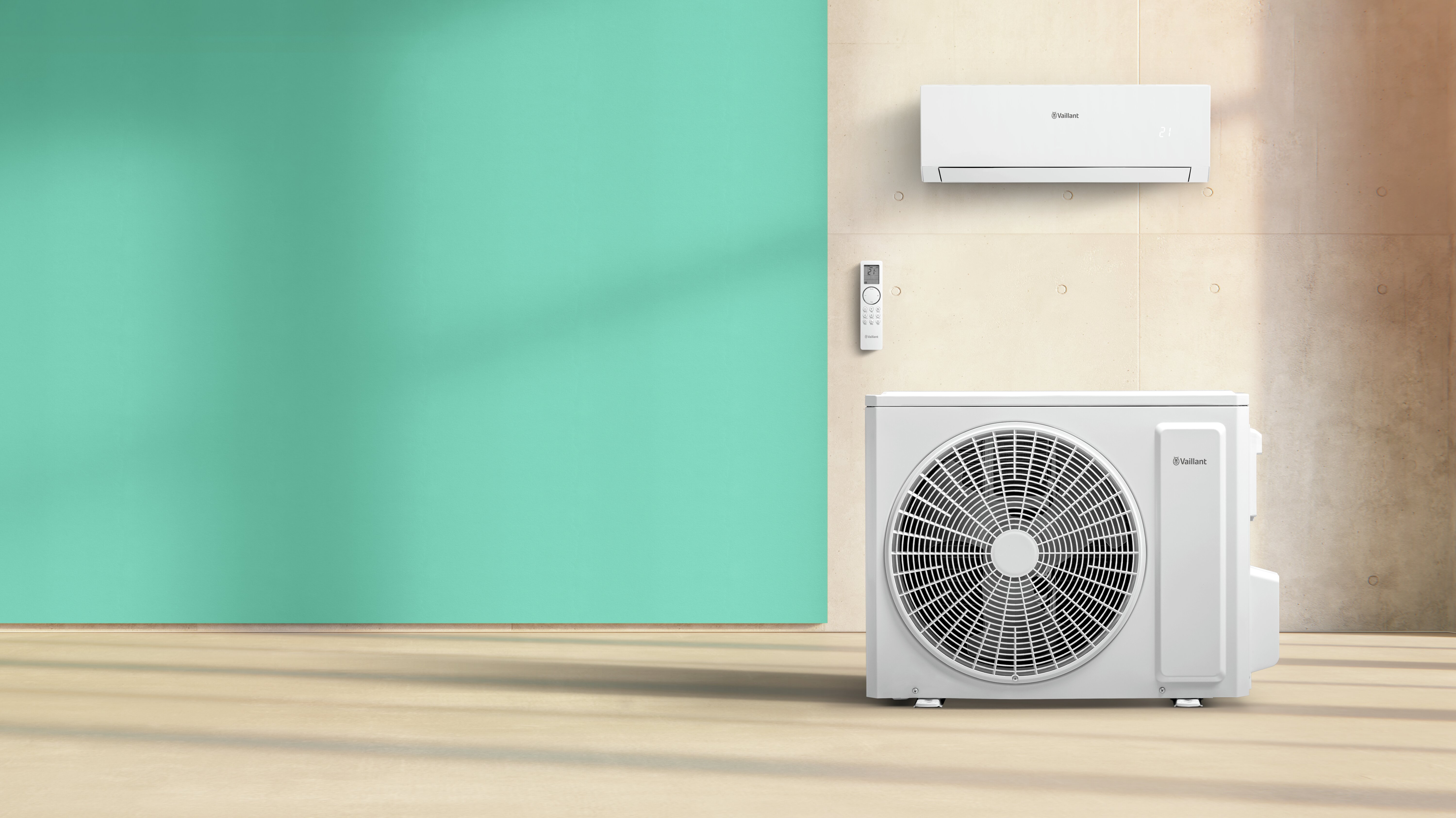 Equipo de aire acondicionado climaVAIR plus de Vaillant