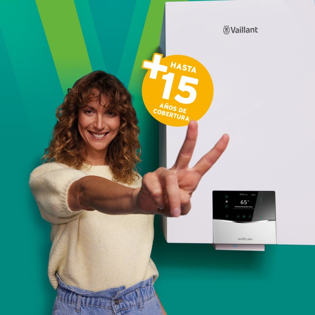 Hasta 15 años de cobertura instalando una caldera inteligente y 150 € por el aire acondicionado climaVAIR plus